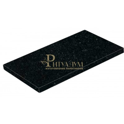 Надгробная плита из гранита 120х50х5 — ritualum.ru